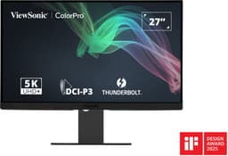 Viewsonic VP2788-5K computer monitor 68,6 cm (27") 5120 x 2880 Pixels 5K Ultra HD LED Zwart — thumbnail 4