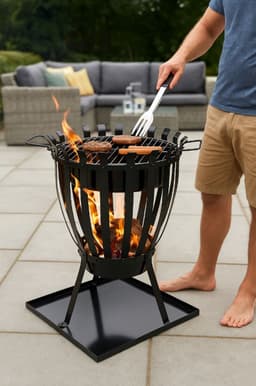 Vuur & Grill Gezelligheid - 2-in-1 Vuurkorf — thumbnail 2