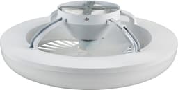 REALITY MORA - Plafondventilator - Wit - incl. 1x SMD 13 W - Licht apart schakelbaar - Afstandsbediening - Geïntegreerde dimmer - Traploos instelbare lichtkleur - Nachtlampje - Plafondbevestiging - 3 snelheidsinstellingen - Timer - Geheugenfunctie — thumbnail 1