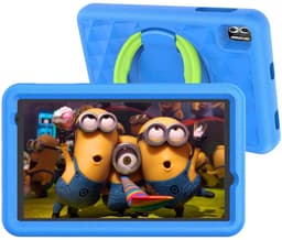 Naevy Kindertablet 8 inch - Vanaf 3 Jaar - 4+4GB RAM - 64GB geheugen - 5000mAh batterij - Ouderlijk Toezicht - Incl. Blauwe Beschermhoes — thumbnail 1