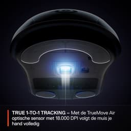SteelSeries Rival 3 Wireless Gen 2 Draadloze Gamingmuis - Lavender - 2.4Ghz & Bluetooth - 18.000 DPI - 200 uur accu — thumbnail 4
