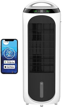 Clean Air Optima® CA-106 Smart - 4-in-1 Aircooler - Luchtkoeler - Luchtreiniger - Luchtbevochtiger en Ventilator met dynamische luchtstroom — thumbnail 1
