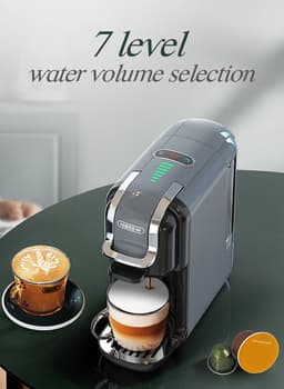 HiBrew 5-in-1 Koffiecupmachine – Meerdere Capsules – Heet/Koud – 19Bar – 1450W – Grijs — thumbnail 5
