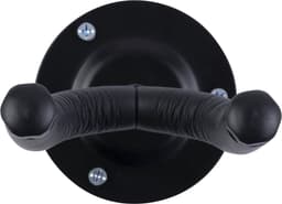 Gitaar Wandbeugel Premium – Universele Metalen Gitaarhouder met Foam‑bescherming – Voor Akoestische, Elektrische & Basgitaar – Inclusief Pluggen & Schroeven – Stijlvol Zwart — thumbnail 4