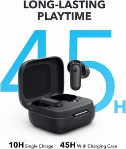 Anker soundcore P30i Draadloze Oordopjes - ANC - Bluetooth 5.4 - Oortjes - Zwart — thumbnail 4