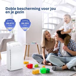 CRLYN® Air Purifier - Luchtreiniger - Luchtbevochtiger - Wit — thumbnail 4