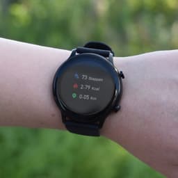 Kiraal Fit 4 - Smartwatch dames - Smartwatch Heren - Stappenteller - Full Screen - Fitness Tracker - Activity Tracker - Smartwatch Android & IOS - Zwart — thumbnail 2