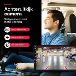 Boscer Autoradio 2Din Universeel - Android 15 - Apple Carplay & Android Auto - 10.1 Inch HD Touchscreen - GPS Navigatiesysteem - 2+64GB - Externe Microfoon & Achteruitrijcamera — thumbnail 5