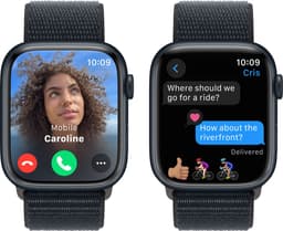 Apple Watch Series 9 - 45mm - Case with Midnight Sport Loop - Middernacht Aluminium — thumbnail 5