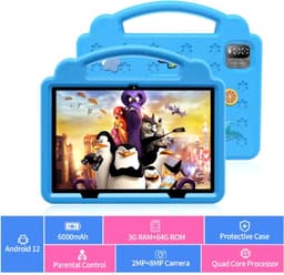 Elementkey Ai-Tab10 MAX - Android 12 Tablet - 192GB Opslag - 6GB Ram Kindvriendelijk, Krachtig - WiFi 6 en IPS-scherm - Stootbestendig - Blauw — thumbnail 5