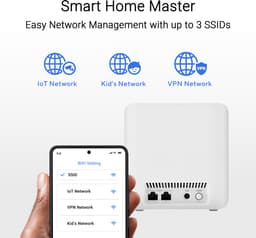 ASUS ZenWiFi BD4 (2-pack EU+UK) dual-band (2,4 GHz / 5 GHz) Wi-Fi 7 (802.11be) wit intern — thumbnail 2