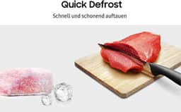 Magnetron 800 W-23 gaarruimte-489 cm breed-Quick Defrost-29 automatische programma's-wit — thumbnail 2