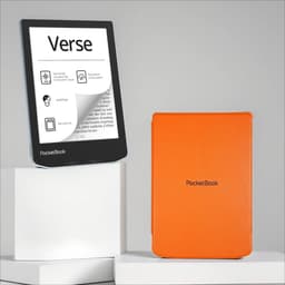 PocketBook Verse e-reader Bright Blue – 6 inch – 8 GB + Oranje hoesje – voordeelbundel — thumbnail 1
