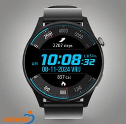 Weewise WS58 - GPS Horloge Senior - Smartwatch voor Ouderen - Persoonlijke alarmen - alarm horloge ouderen - GPS Horloge Alzheimer - Valdetectie — thumbnail 1