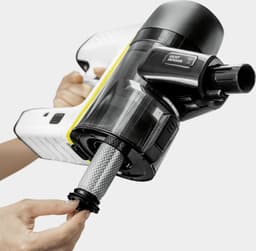 Kärcher VC 7 Cordless yourMax 2-in-1-steelstofzuiger Batterij/Accu Droog HEPA Zakloos 0,8 l Grijs, Wit 2,5 Ah — thumbnail 5