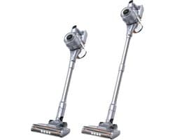 Snoerloze steelstofzuiger - Snoerloze stofzuiger - Stofzuiger - Stokstofzuigers - Stofzuiger - 21000Pa Zuigkracht - 0,55L Stofbeker - met LED-verlichting, Uitneembare accu