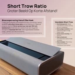XGIMI Aura 2 – 4K UST Laser Projector – Dolby Vision – 2300 ISO Lumen – Harman Kardon 4× 15 W – ISA 5.0 – IMAX Enhanced – Short Throw Technology — thumbnail 5