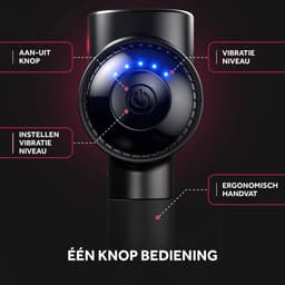 Northwall PRO - Massage Gun - Professioneel - Massage Apparaat - Massage Pistool Inclusief Koffer - 5 Opzetstukken — thumbnail 3