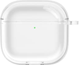 YONO Hoesje geschikt voor Airpods 4 - Case - Siliconen - Transparant — thumbnail 2