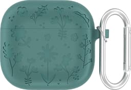 YONO Hoesje geschikt voor Airpods 4 - Case - Special Siliconen - Donkergroen — thumbnail 1