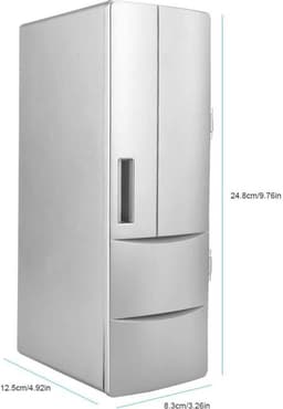 Equivera Mini Fridge for Drinks - Kleine Koelkast - Mini Koelkasten - Minibar - Mini Fridge - Mini Koelkast - Mini Koelkastje - Must have voor in Huis! — thumbnail 3