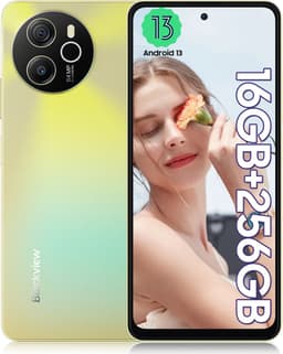 Blackview SHARK 8 Smartphone - 4G DUAL SIM - 16 RAM 256GB ROM - Helio G99 Octa Core - 6.78 inch 120Hz 2.4K - Android 13 - 64MP - NFC -Goud — thumbnail 1