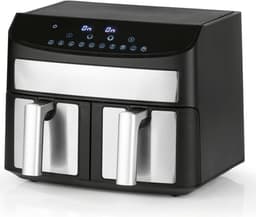 Dubbele Airfryer - Dubbele Mand - Dual Cook - Heteluchtfriteuse — thumbnail 1