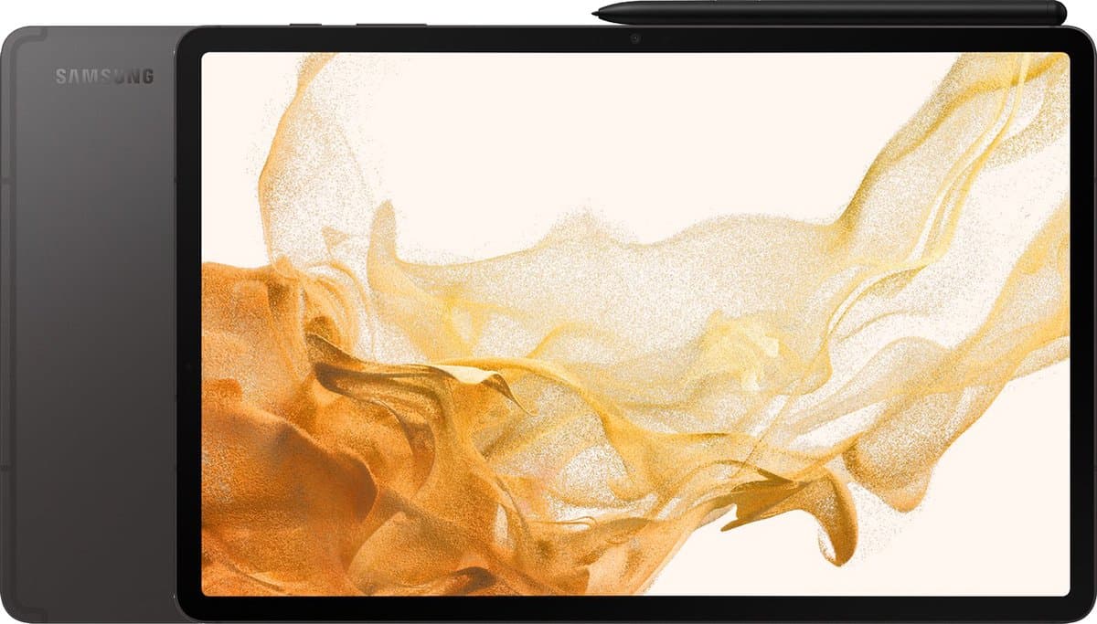 Samsung Galaxy Tab S8 - WiFi + 5G - 128GB - Graphite — afbeelding 1