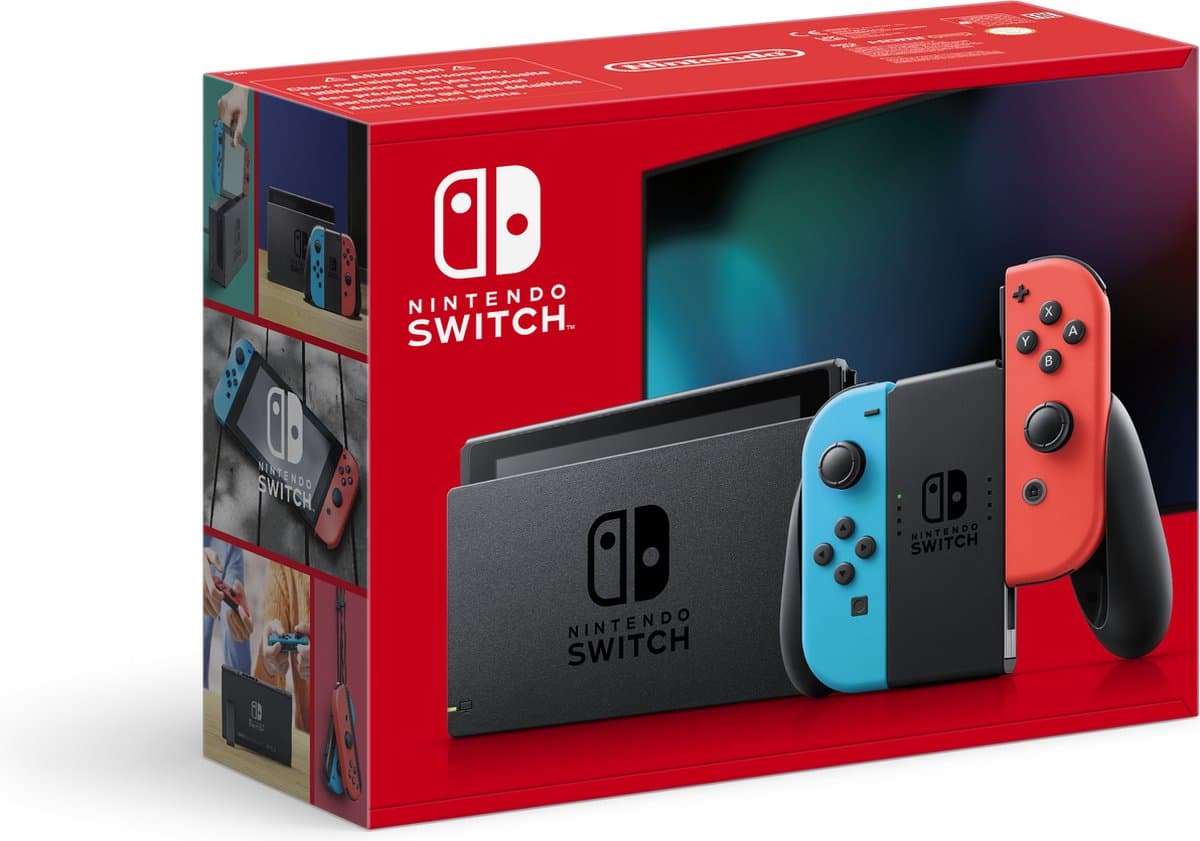 Nintendo Switch Rood/Blauw — afbeelding 1