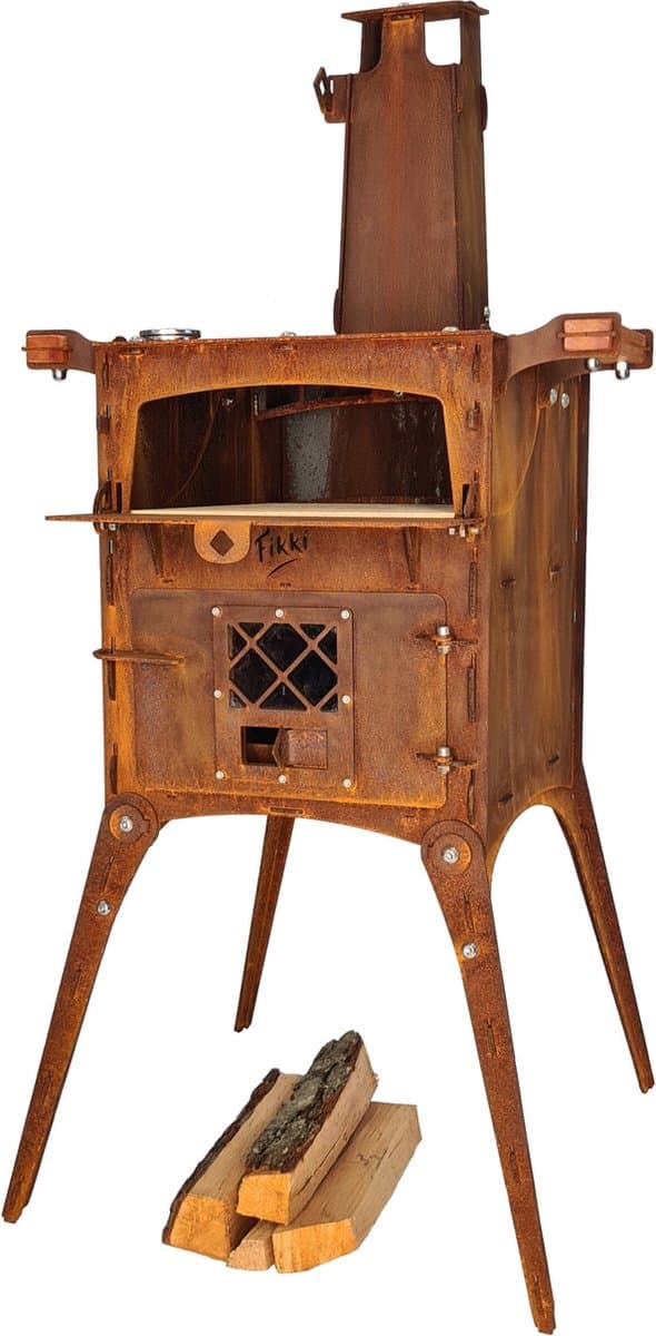 Fikki Outdoor Oven Compact - tuinhaard, barbecue, pizza oven in 1 — afbeelding 1