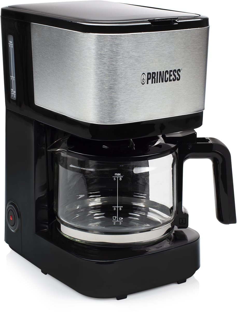 Princess 246030 Compact 8 - Filter-koffiezetapparaat - Zwart - 750 ml — afbeelding 1