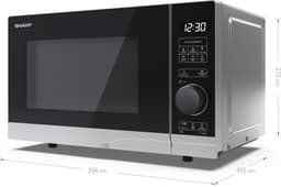 Sharp YC-PS204AE-S magnetron met grill — thumbnail 5