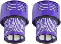 2x HEPA filter geschikt voor Dyson V10 Sv12 stofzuiger Total Clean, Parquet, Motorhead wasbaar steelstofzuiger — thumbnail 2