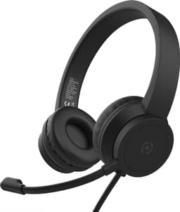 Black Label bedrade hoofdtelefoon met verstelbare microfoon — thumbnail 1