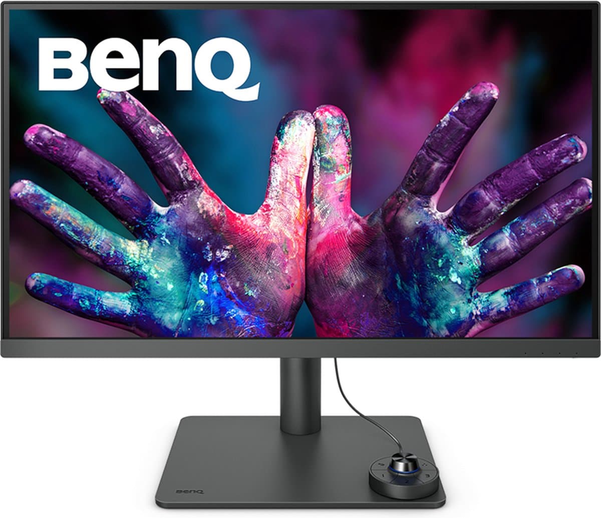 BenQ Creative Pro PD2705U 4K Monitor - Beeldscherm Geschikt voor Mac - IPS beeldscherm - UHD - sRGB - Rec. 709 - HDR10 - IPS - AQCOLOR - 60 Hz - USB-C - 27 inch — afbeelding 1