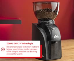 Solis Barista Perfetta Plus 1170 en Scala Zero Static 1662 - Pistonmachine en Koffiemolen - Espressomachine - Koffiemachine met Bonen - Zilver — thumbnail 5