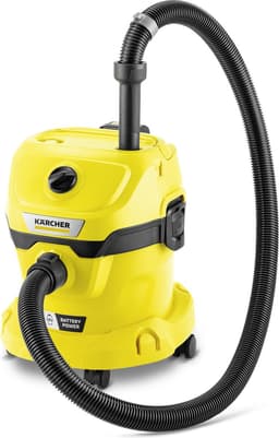 Kärcher WD 2-18 V Battery Set Nat-en Droogzuiger - Accu 18 V / 2,5 Ah en lader inbegrepen - 7 liter - Schuimfilter — thumbnail 5