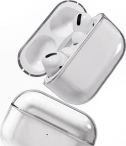 1 Stuk - Geschikt voor Airpods Pro Case - Hard Case - Airpods Pro Hoesje - Airpods Pro Bescherming - Transparant - Hoesje voor oordopjes - Bescherming van Airpods - Hardcase hoesje - Cover Airpods — thumbnail 3