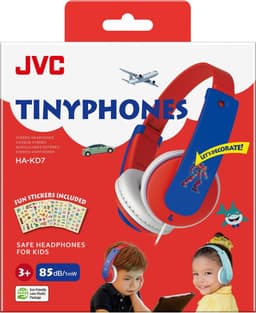 JVC HA-KD7 - On-ear kids koptelefoon - Rood — thumbnail 4