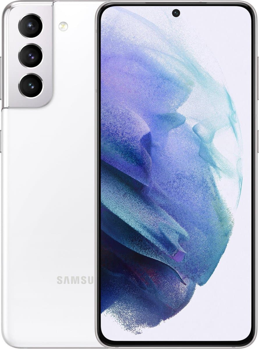 Samsung Galaxy S21 - 5G - 128GB - Phantom White — afbeelding 1