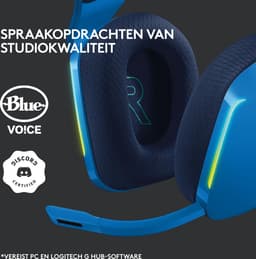 Logitech G733 LIGHTSPEED - Draadloze Gaming Headset - PS5/PS4 & PC - Blauw — thumbnail 2