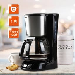 Domo - DO1065K - koffie - koffiezetapparaat-  LCD scherm -  1,5 L - timer - 2 jaar garantie — thumbnail 2