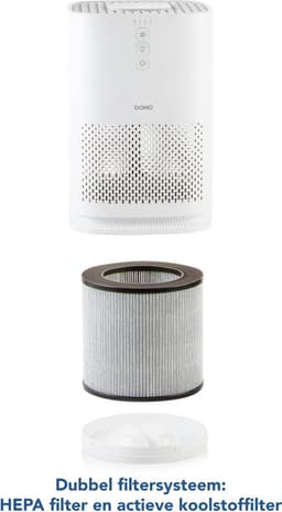 DOMO DO264AP Luchtreiniger - HEPA filter - Wit — thumbnail 4
