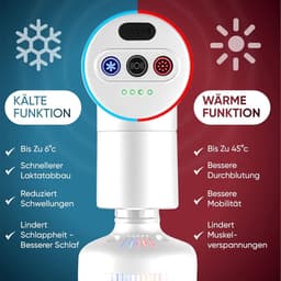 Massage gun Hot Koud Massagepistool - NIEUW 2022 - Warm en Koud massage gun — thumbnail 5