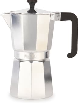 La Cafetière Venice Aluminium espressomaker met koelblijvende handgreep en knop — thumbnail 1