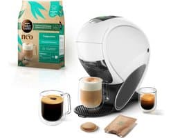 15 bar koffiepadkoffiezetapparaat 1600w wit - krups - KP850110