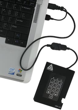 Apricorn Padlock Fortress - FIPS validated, 2TB USB 3.0 — thumbnail 2