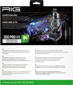 Nacon RIG 300 HX Pro Bedrade Gaming Headset - Xbox Series X/Xbox One - Zwart — thumbnail 3