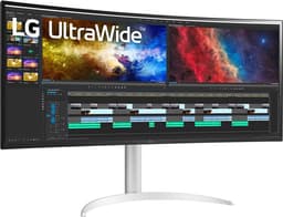 LG 38BQ85C-W computer monitor 95,2 cm (37.5") 3840 x 1600 Pixels Quad HD+ Wit — thumbnail 5