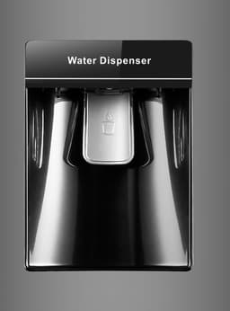 EDY EDHC8089 - Koel- Vriescombinatie - Zwart - E Klasse - Waterdispenser - 5 Jaar Garantie — thumbnail 5